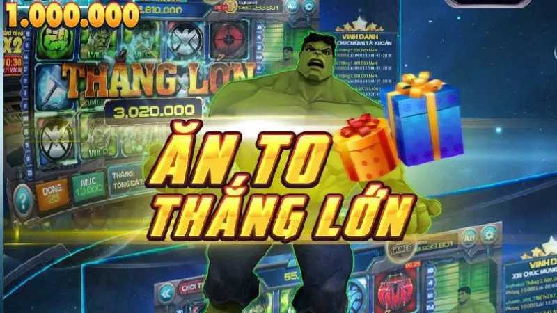 Nổ Hũ Siêu Anh Hùng SV388: Quay là trúng, đổi thưởng hấp dẫn 2 Cách chơi nổ hũ siêu anh hùng SV388