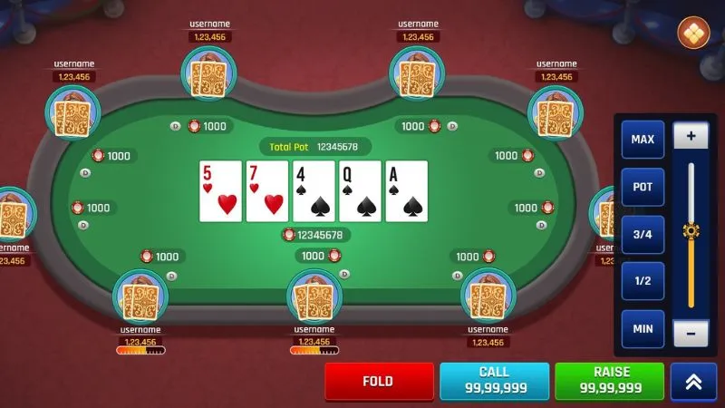 Cách chơi Poker Online SV388 chi tiết cho người mới 2 Luật chơi cơ bản của Poker Online SV388
