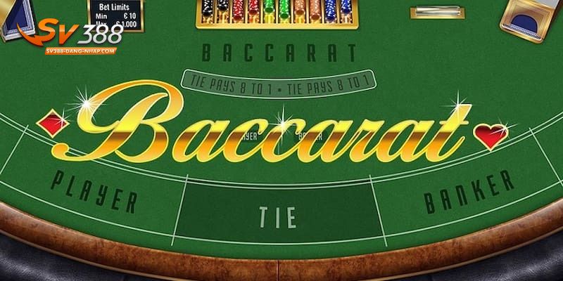 Khám phá quy trình tiến hành baccarat tại SV388